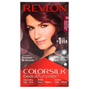 Revlon Hair Color ColorSilk (Deep Burgundy 34)