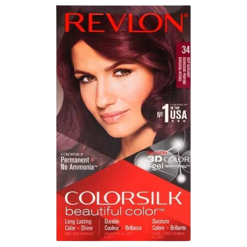 Revlon Hair Color ColorSilk (Deep Burgundy 34)