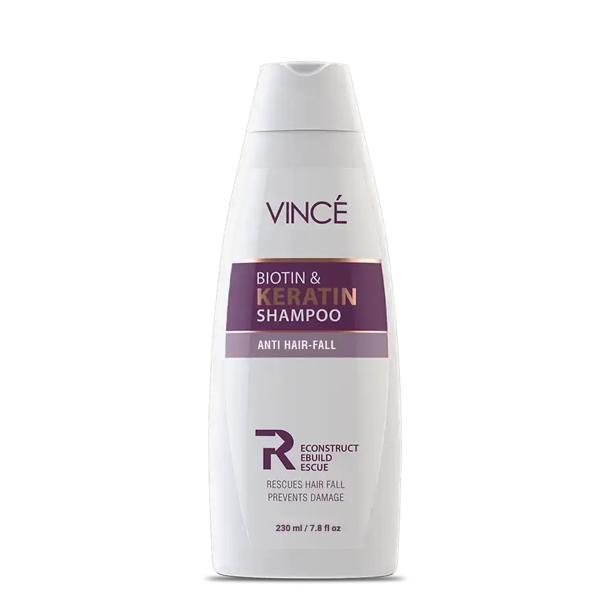 Vince Biotin and Keratin Anti Hair Loss Shampoo 230ml