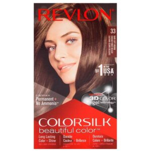 Revlon Hair Color ColorSilk (Dark Soft Brown 33)