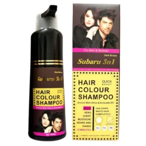 Subaru 3 IN 1 Hair Color Shampoo (Dark Brown)