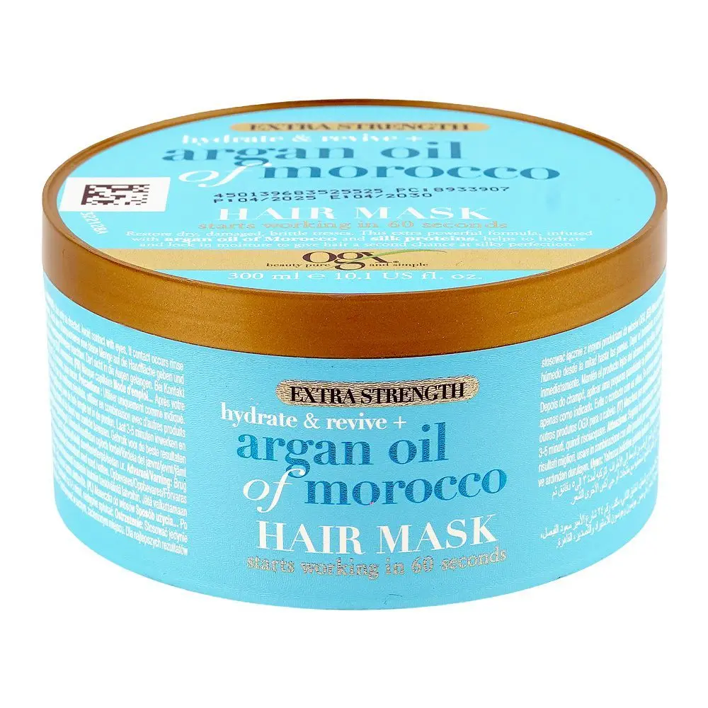 OGX Hydrate & Revive Argan Oil Of Morocco Hair Mask, 300ml