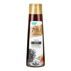 Emami 7 Oils in One Castor Thin, Dull & Frizzy Hair Oil, For Thin, Dull & Frizzy Hair, 200ml
