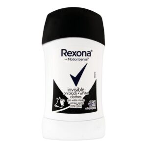 Rexona Motion Sense Invisible On Black + White Clothes Deodorant Stick 40g