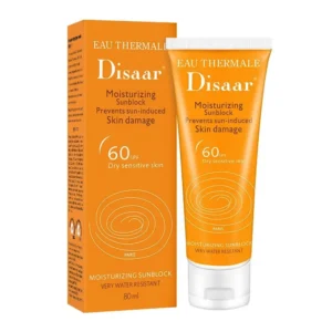 Disaar Moisturizing Sunblock Dry Sensitive Skin SPF60 80ml