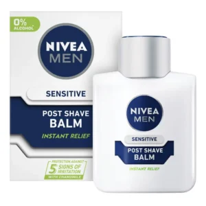 Nivea Men Sensitive Post Shave Balm Provide Instant Relief Alcohol Free 100ml