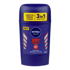 Nivea Men Dry Impact Dual Protect Anti-Perspirant Deodorant Stick 50ml