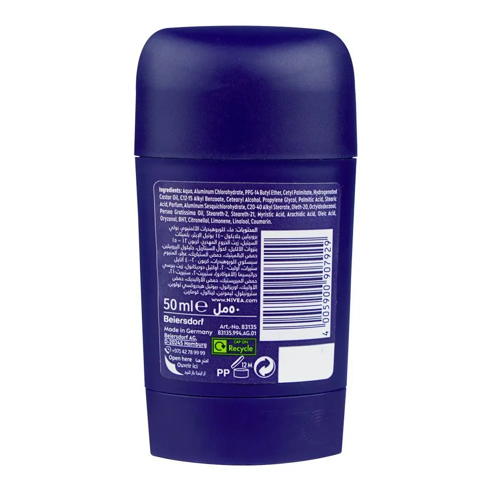 Nivea Men Dry Impact Dual Protect Anti-Perspirant Deodorant Stick 50ml - Image 2